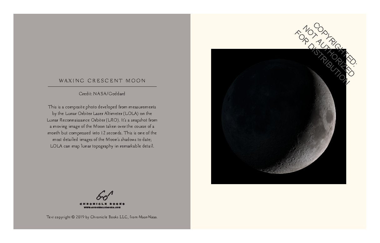Moon Notes: 20 Different Notecards & Envelopes