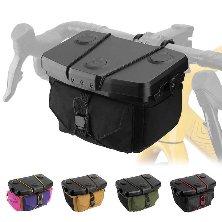 StowBar Modular Quick-Release Bicycle Handlebar Storage Bag